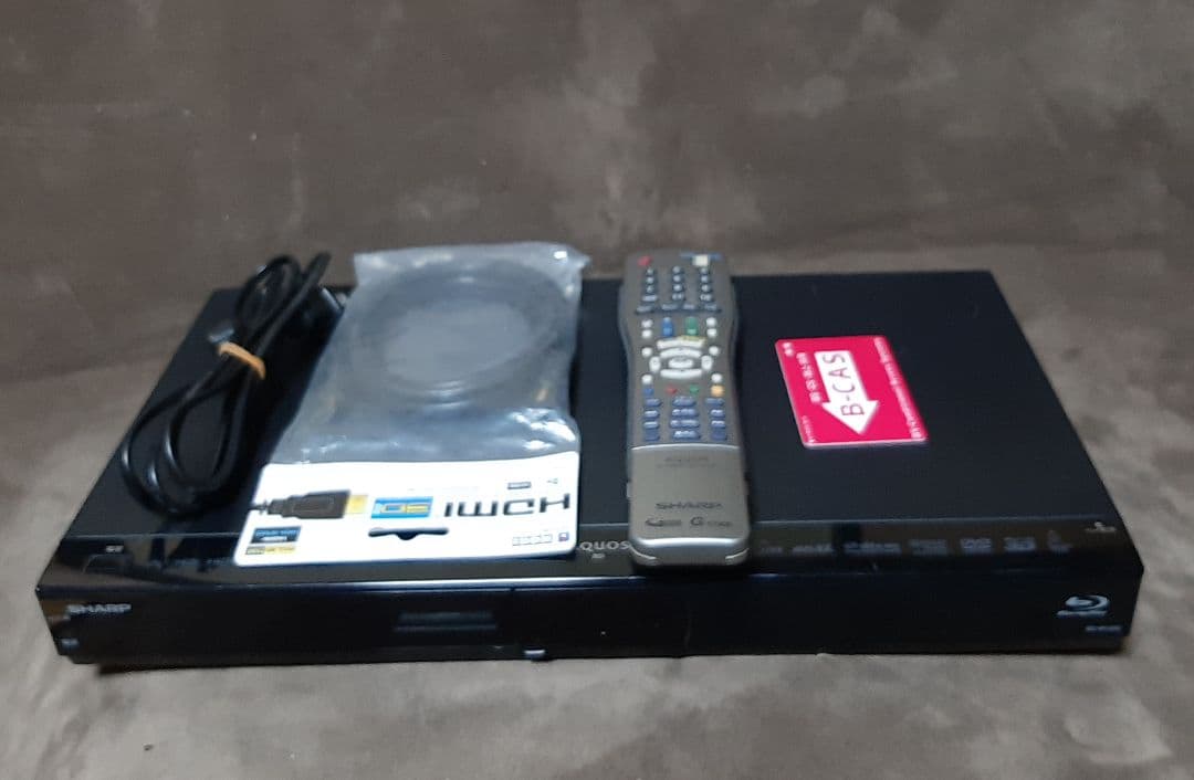 シャープ　BD-W1200　W録　1TB