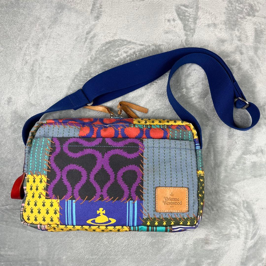 Vivienne Westwood ショルダーバッグ 斜め掛け マルチカラー