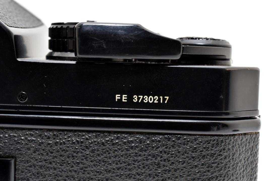 超美品 NIKON FE ブラック フィルムカメラ　モルト新品交換済 H273