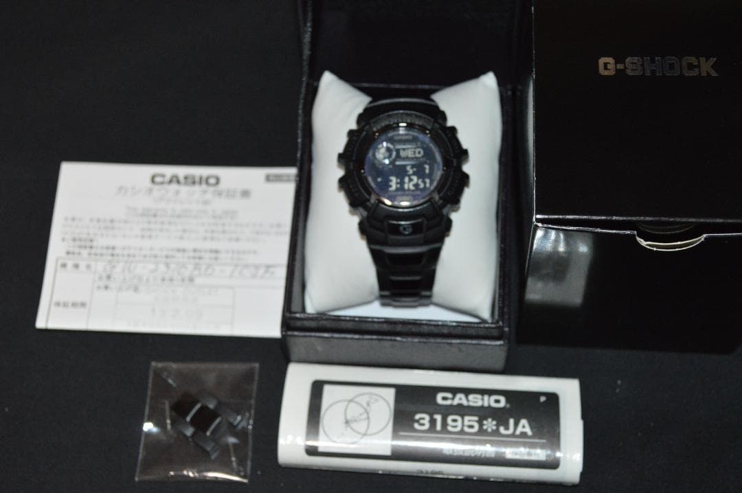 CASIO　Gショック　GW-2310BD-1CJF 動作確認済み　箱予備コマ付