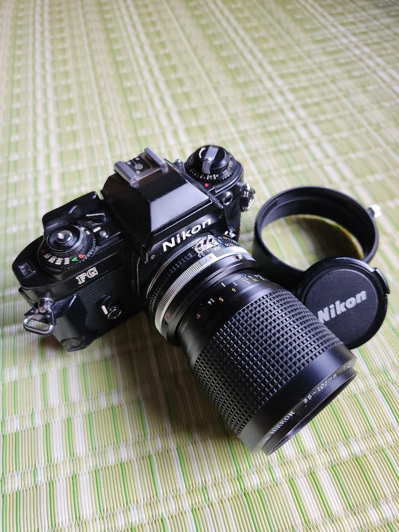 Nikon FG ＋ ZoomNikkor 35～105mm f3.5～4.5