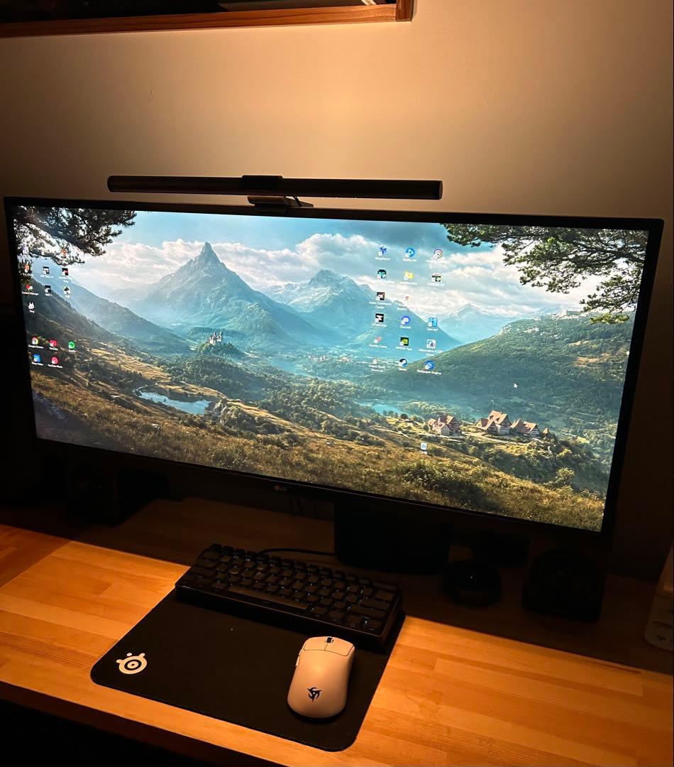 ウルトラワイドモニター LG IPSパネル