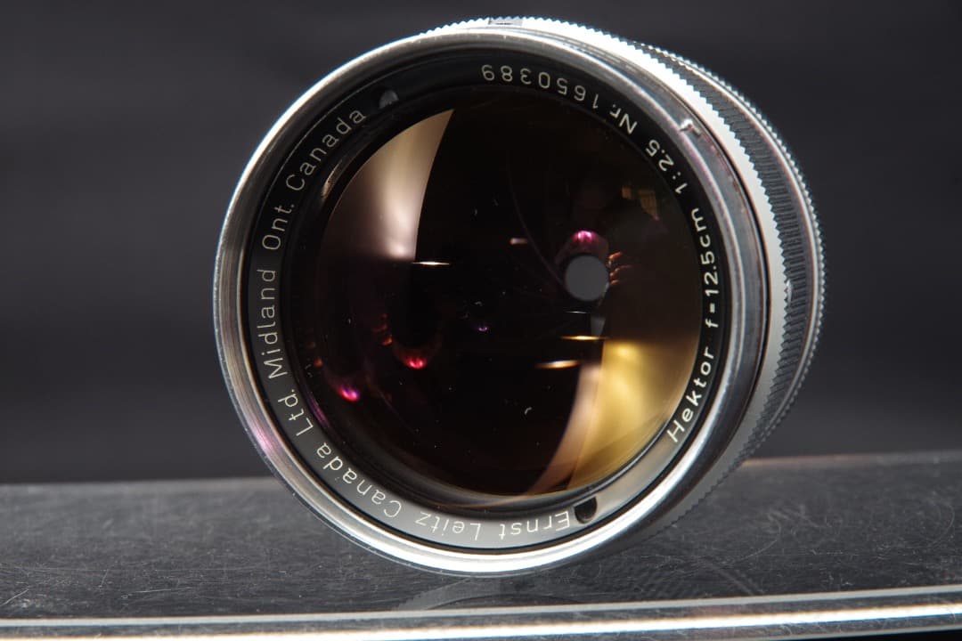 送料無料 限定１ ライカ ヘクトール カナダ 12.5cm F2.5 125mm