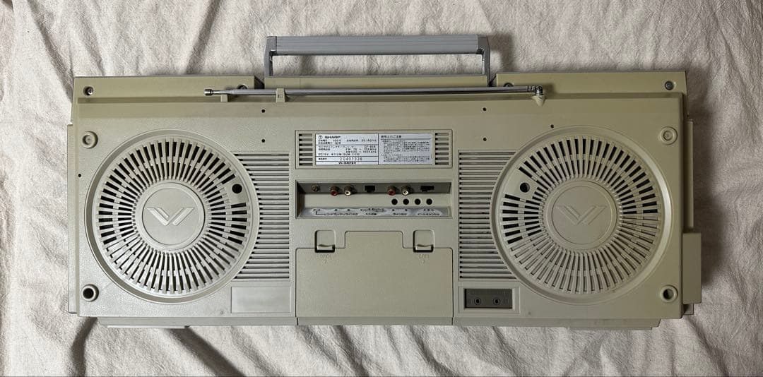 ラジオ・コンポ Sharp GF-858