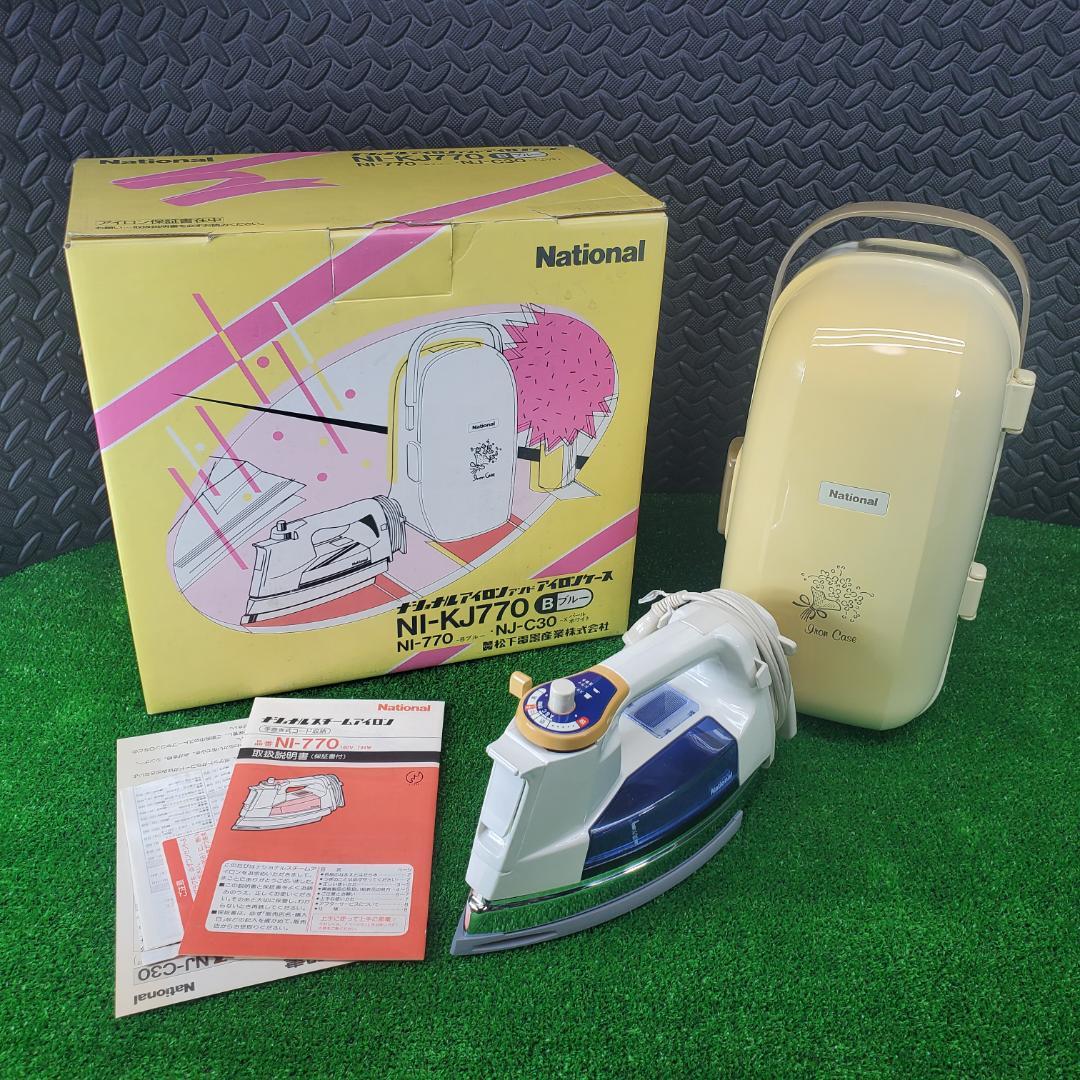 新品4台 コードレスアイロン ナショナル NI-KJ7900/NI-KJ770