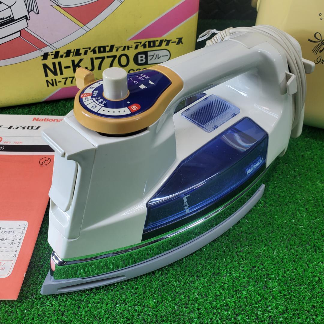 新品4台 コードレスアイロン ナショナル NI-KJ7900/NI-KJ770