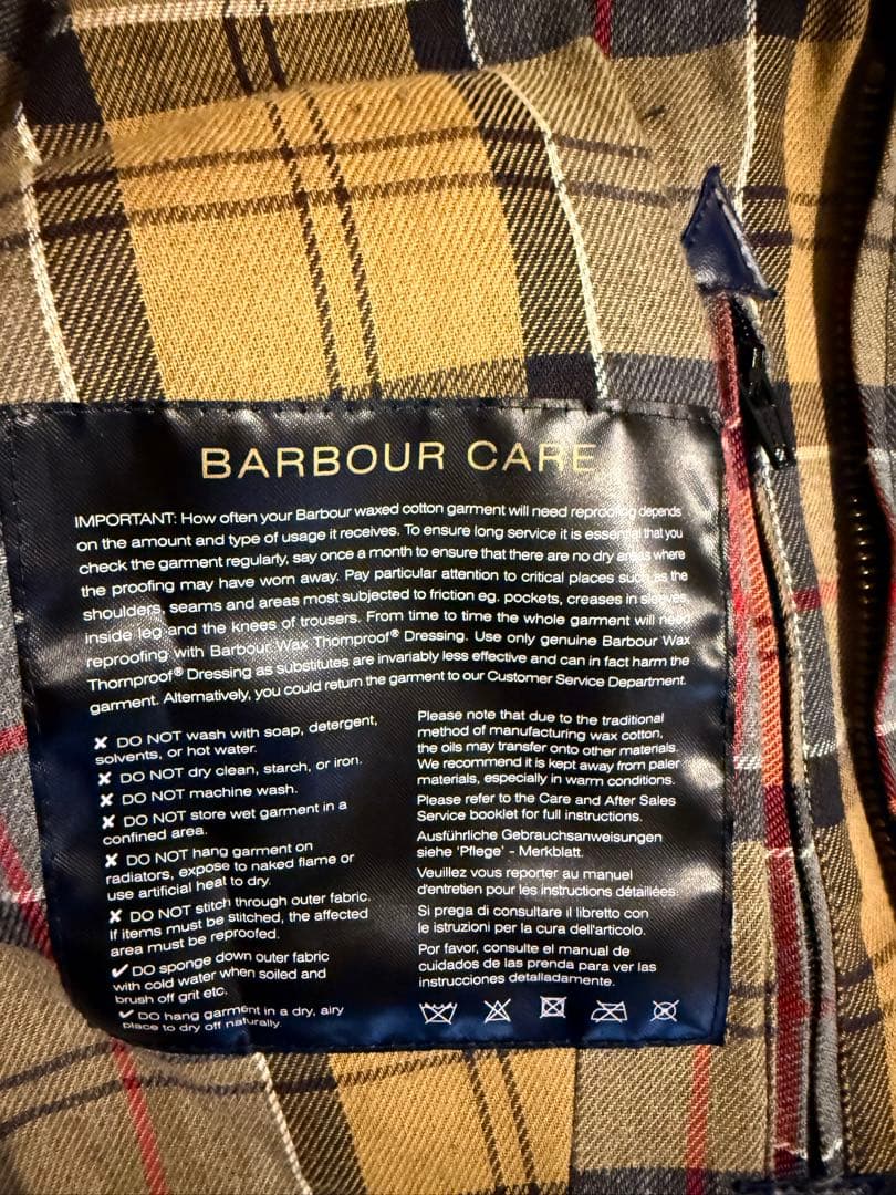 美品 Barbour Bedale バブアー ビデイル