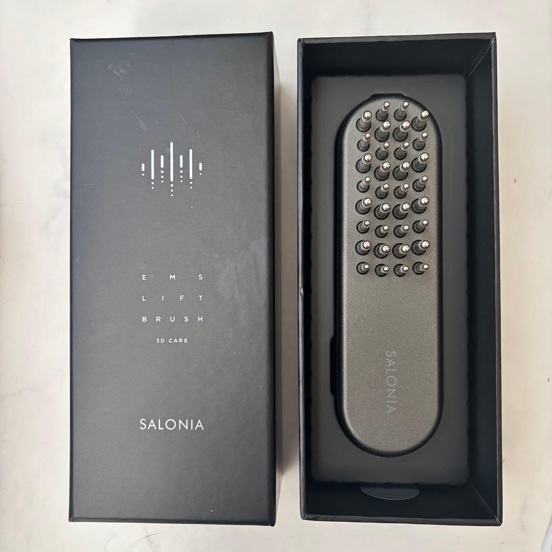 美品！サロニア美顔器EMS LIFT BRUSH 3D CARE 電気ブラシ