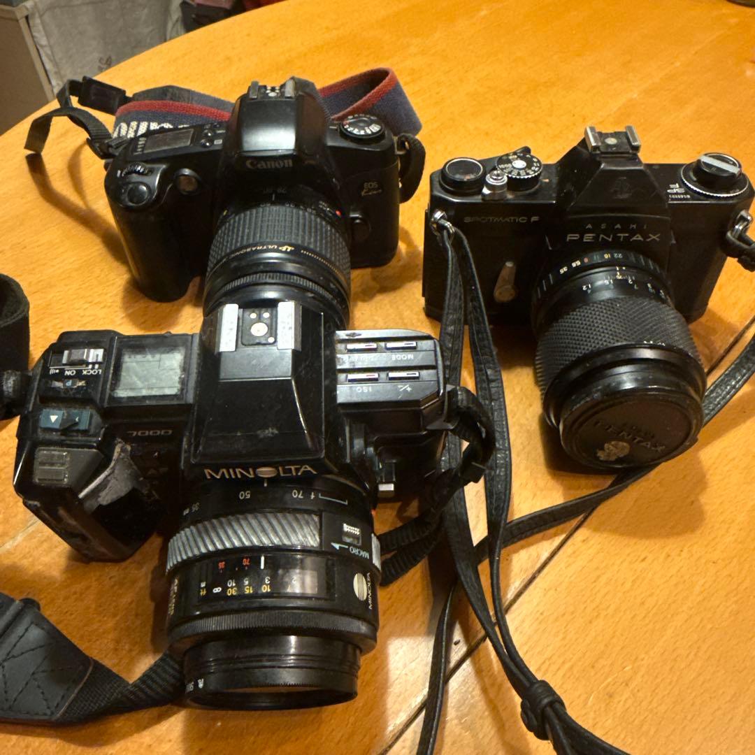 カメラ3点セット　ジャンク