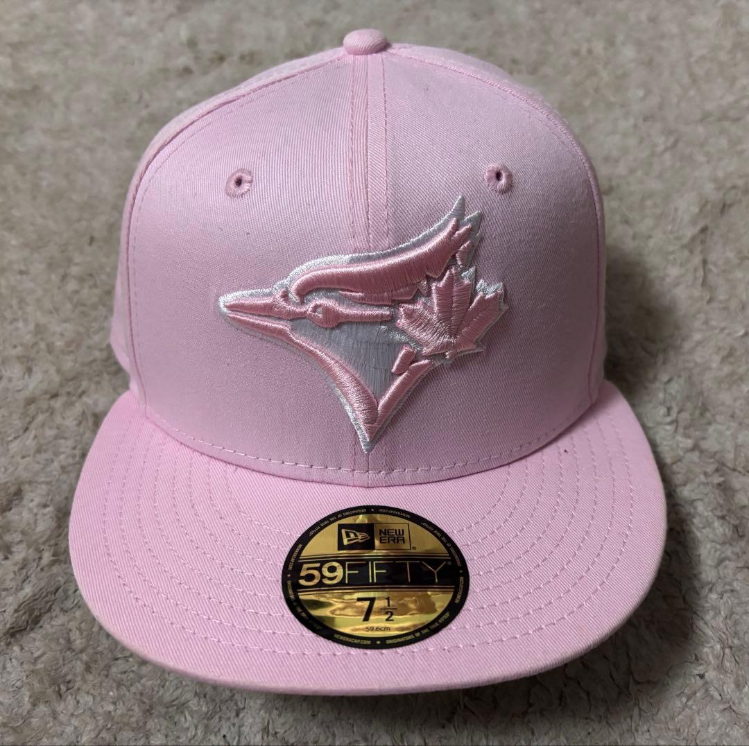 【限定デザイン品】New Era トロント　ブルージェイズ　キャップ　ピンク