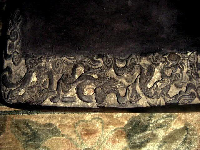 ♥中国　端渓硯　重量約8100ｇ　硯　骨董品