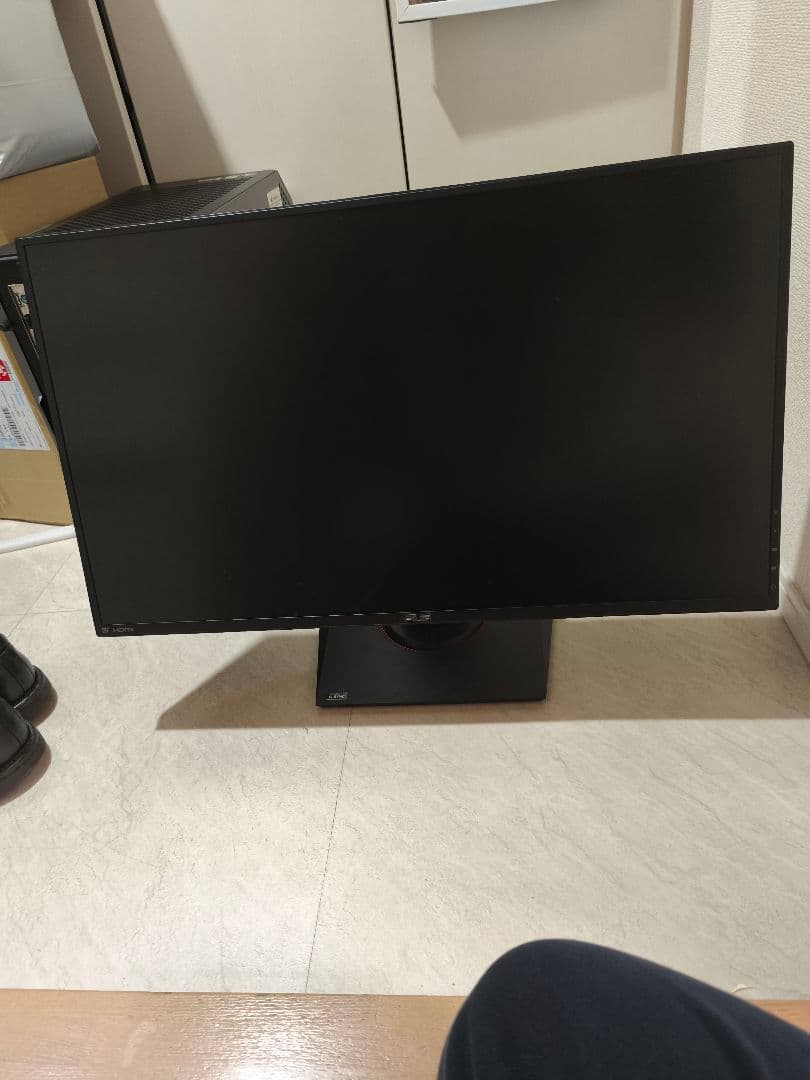 ASUS ブラック ディスプレイ 本体