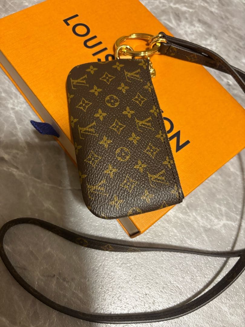 【訳あり】【極美品】ルイヴィトン　フォンフォルダー　ケース　首掛け
