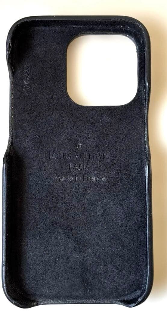 Louis Vuitton モノグラムレザーケースiPhoneケース