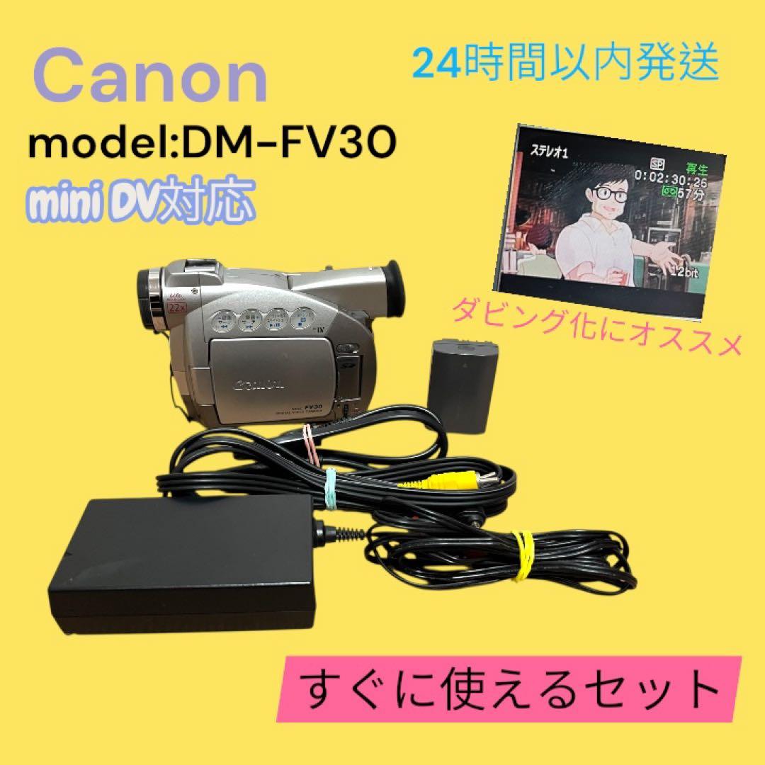 Canon DM-FV30 mini DV テープ　ビデオカメラ