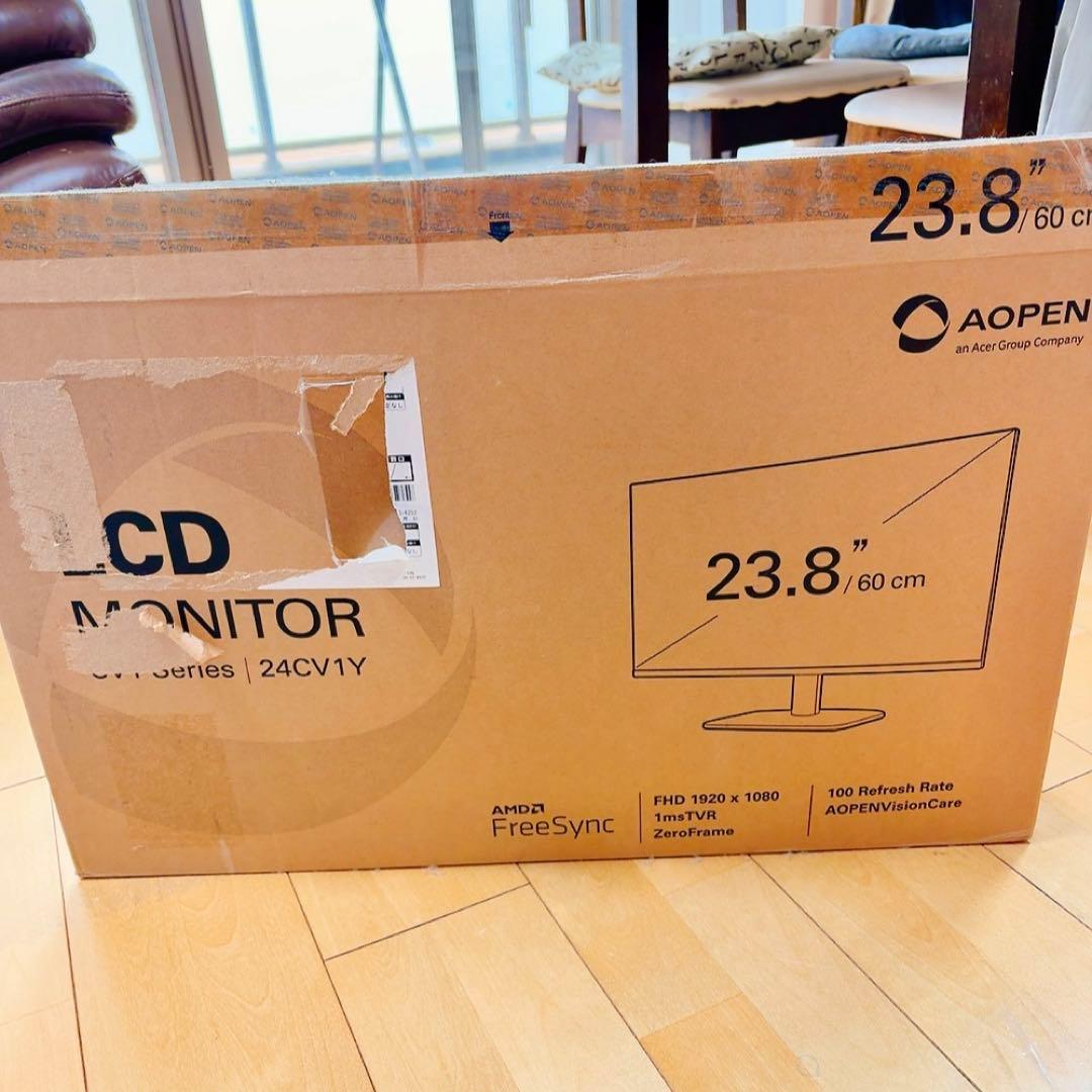 AOPEN ゲーミングモニター 23.8インチ　24CV1YHbi 100Hz