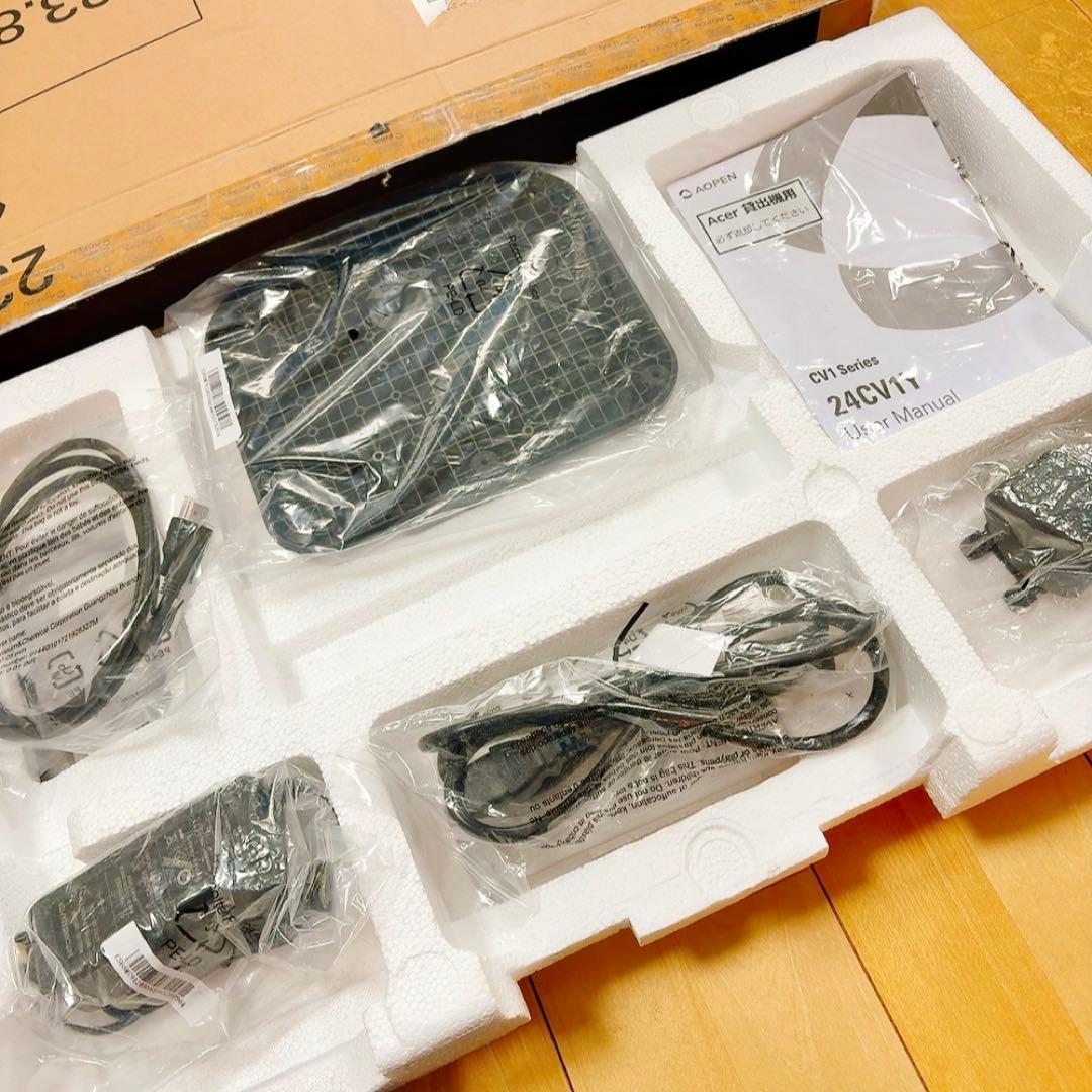 AOPEN ゲーミングモニター 23.8インチ　24CV1YHbi 100Hz