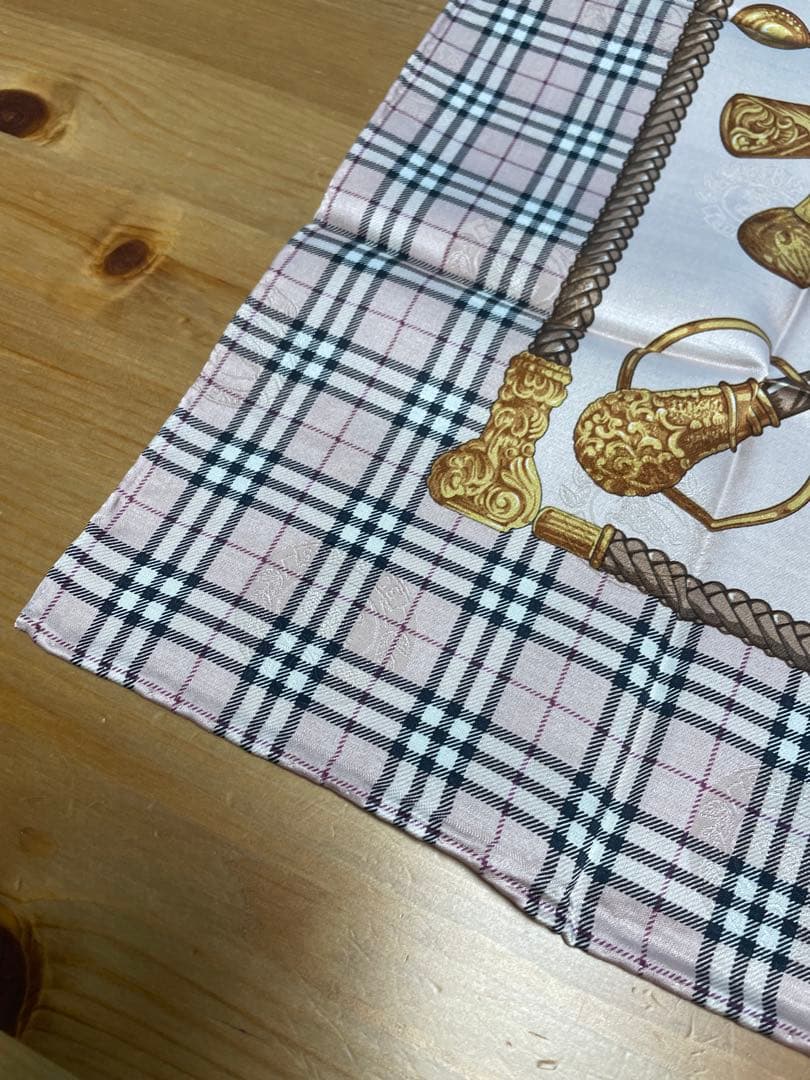 s*y様 Burberry's チェック柄ハンカチーフ3枚セット