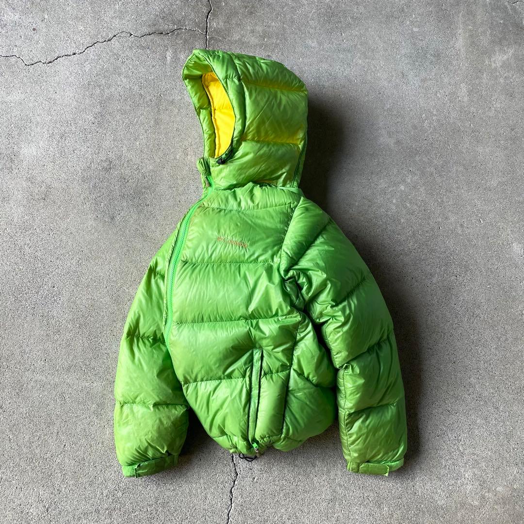 ジャケット・アウター columbia down parka lime green archive