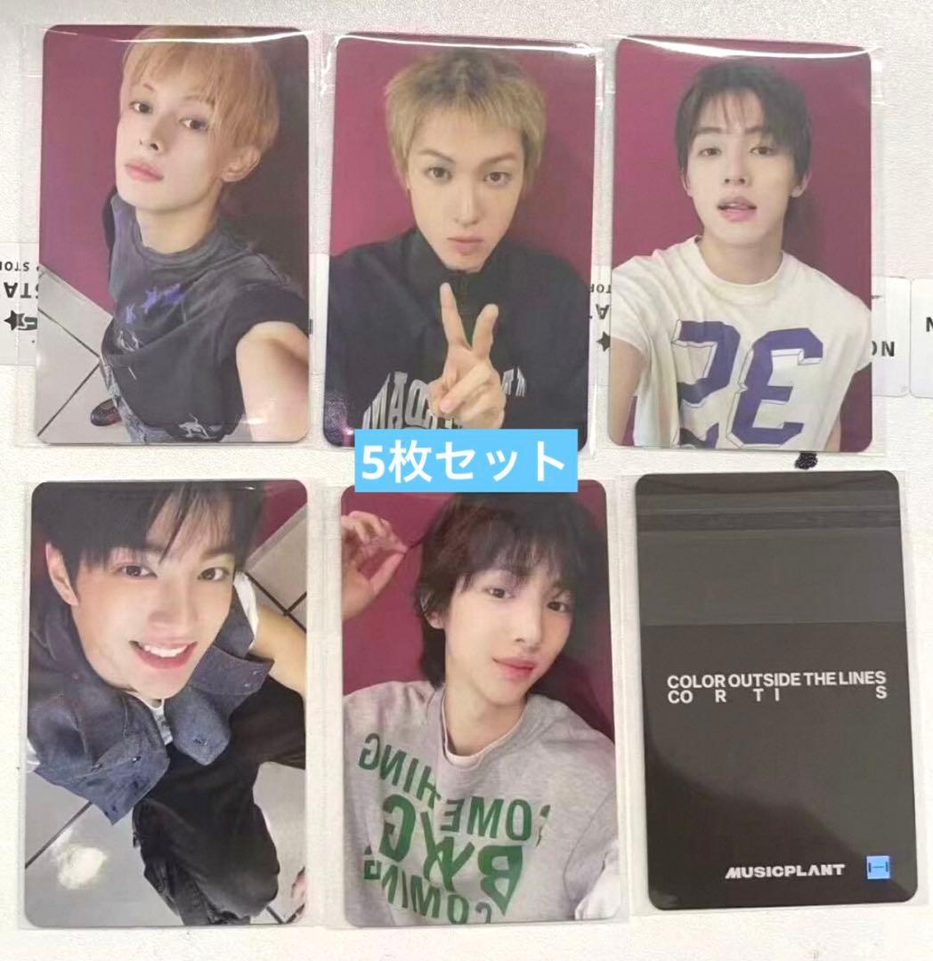 CORTIS 1st musicplant ラキドロ 限定 トレカ 5枚セットC