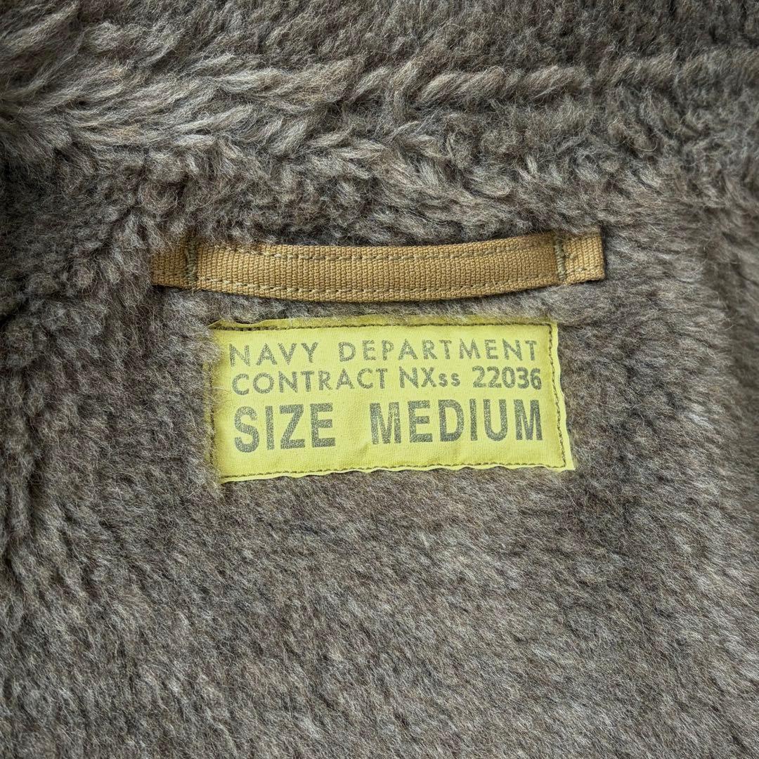 バズリクソンズ N-1 デッキジャケット M ミリタリー USN NAVY