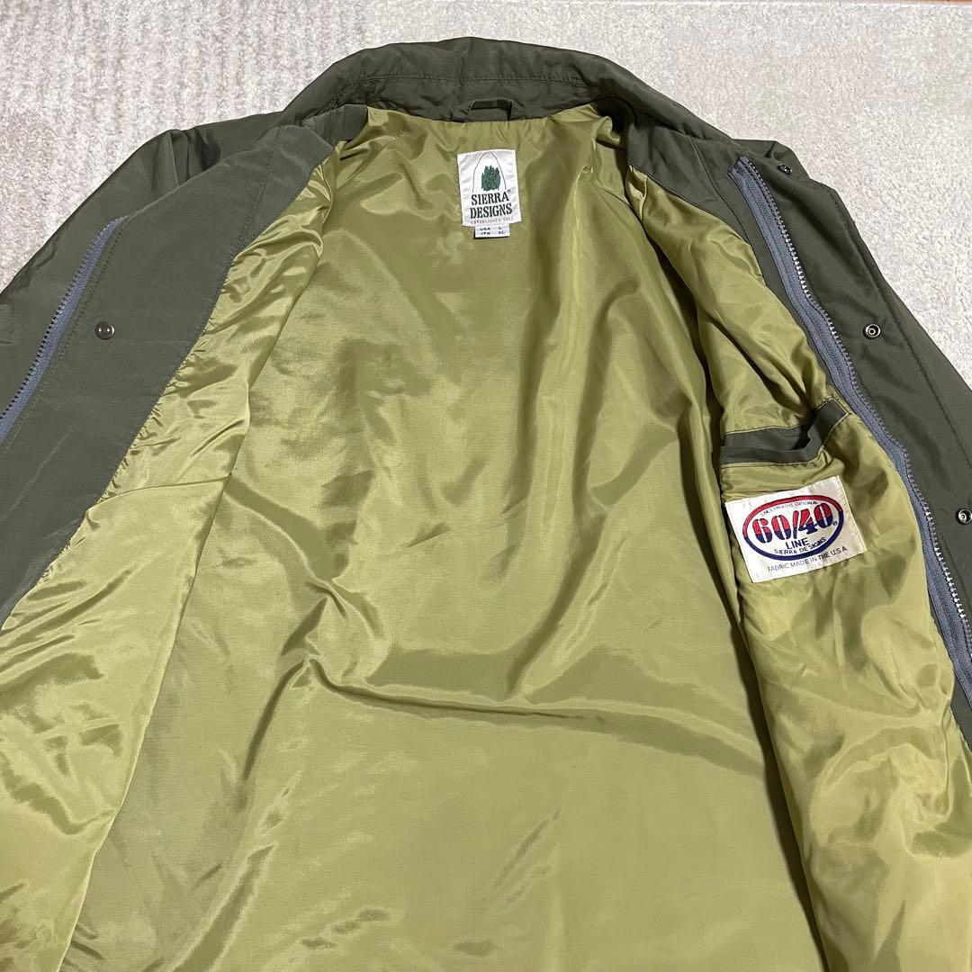【美品】シェラデザイン USA製 60/40 タコマコート メンズ
