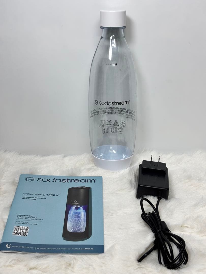 ソーダストリーム E-TERRA 電動 炭酸水メーカー 美品 付属品完備