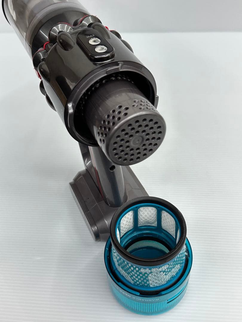 中古　美品　ダイソン　掃除機　SV21 マイクロ　本体　ダスト 純正バッテリー付