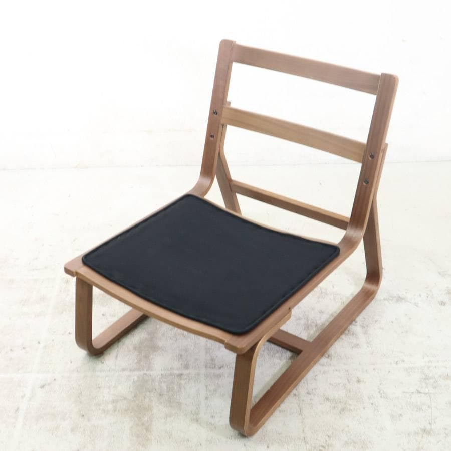 無印良品 リビングでもダイニングでもつかえるソファチェア 1人掛け ウォールナッ