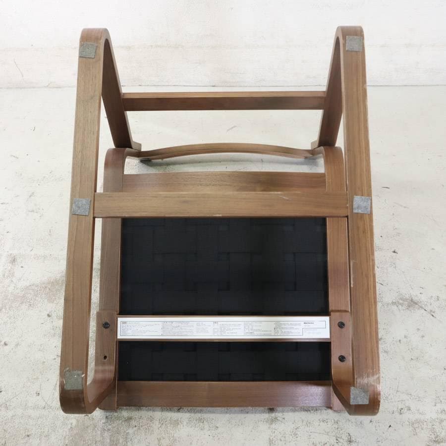 無印良品 リビングでもダイニングでもつかえるソファチェア 1人掛け ウォールナッ