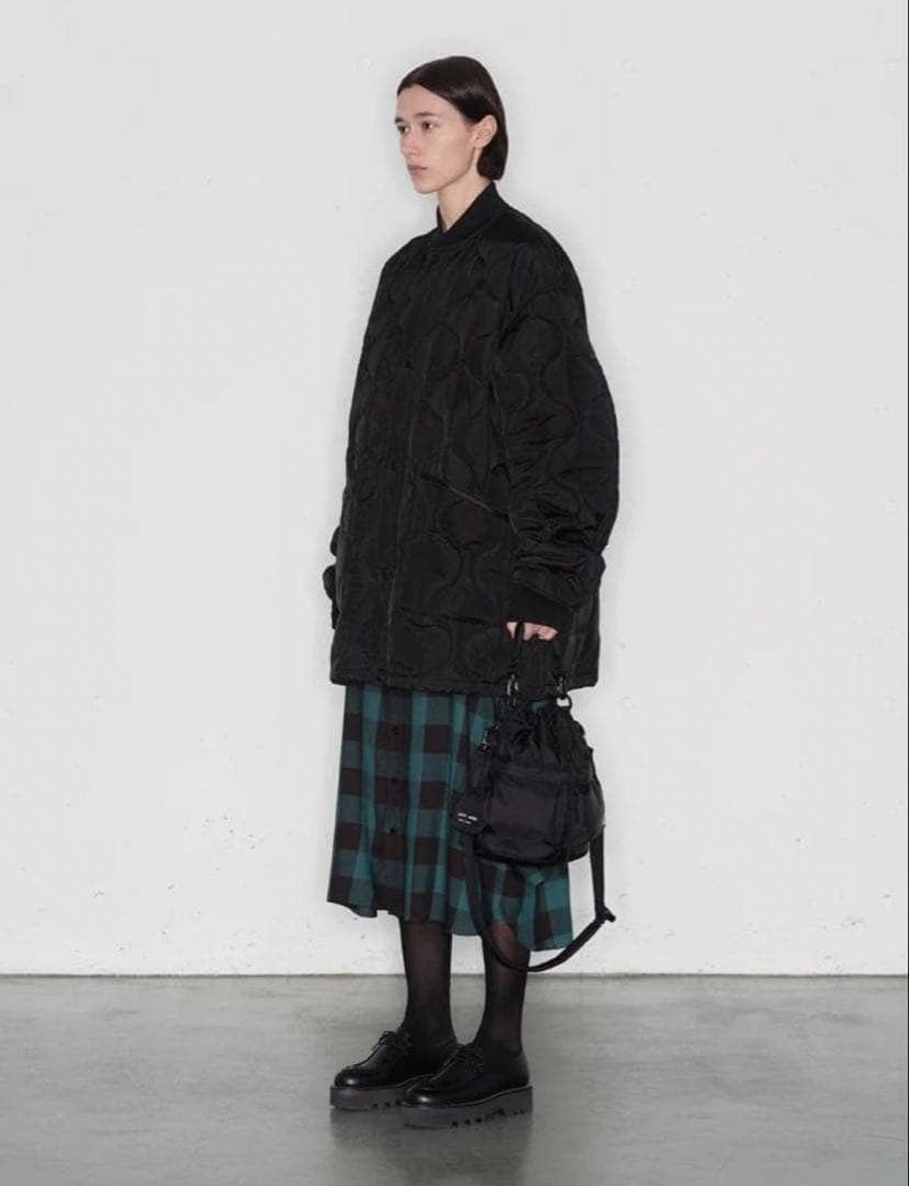 HYKE　25AW　キルティングジャケット　コート　 CWU-9　QUILTED