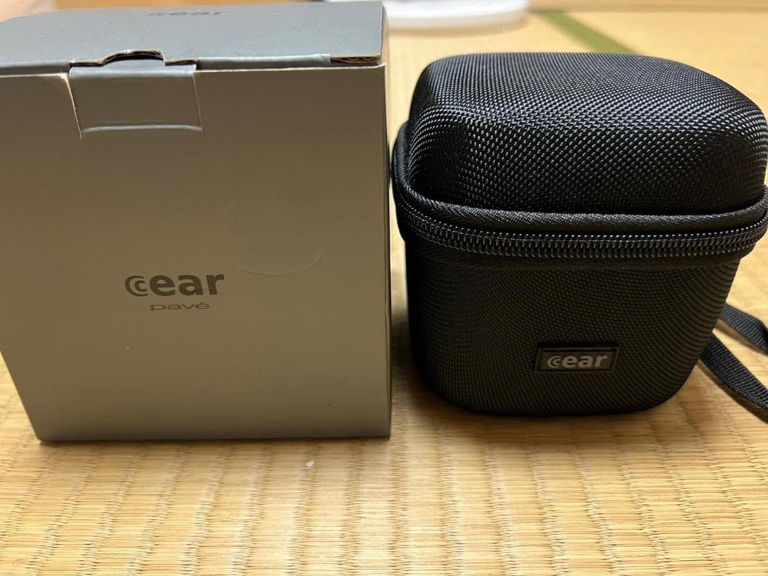 Cear pave 黒 シーイヤーパヴェ Cear pavé