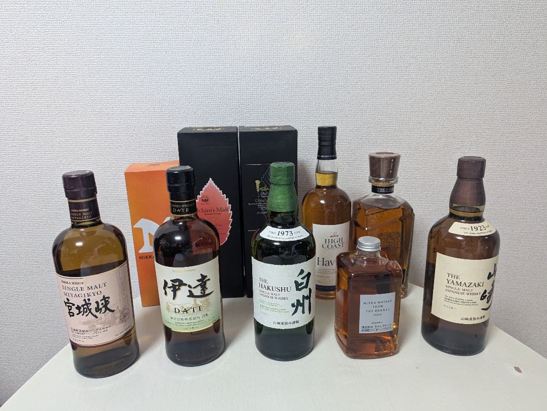 国産ウイスキー10本セット