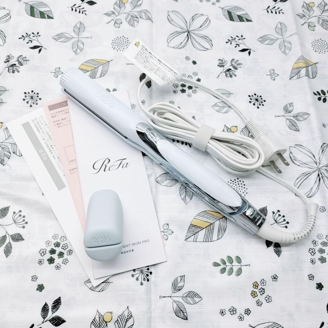 ほぼ未使用☺️付属品完備 Refa リファ ビューテック ストレート プロ