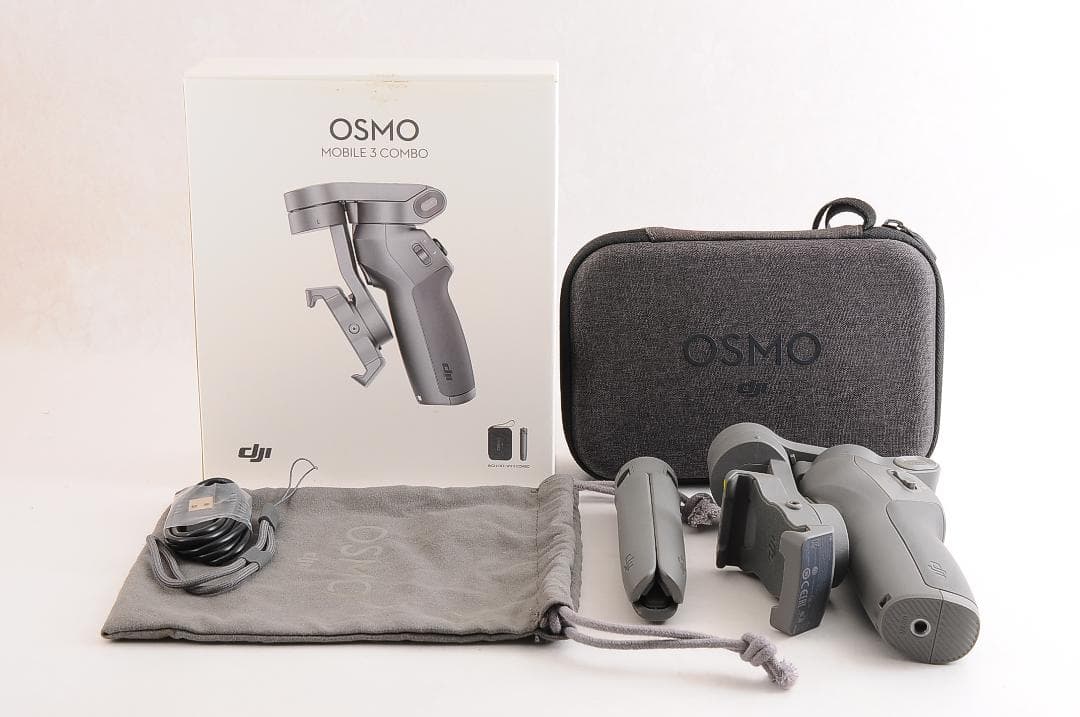 OSMO MOBILE 3COMBO スマホ用 ジンバル 三脚 @3549