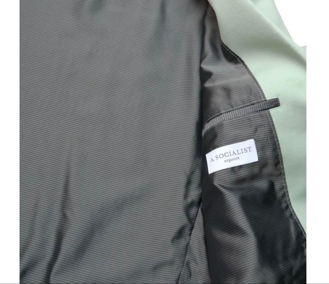a socialist/ソーシャリスト/1B SUIT/MINT GREEN