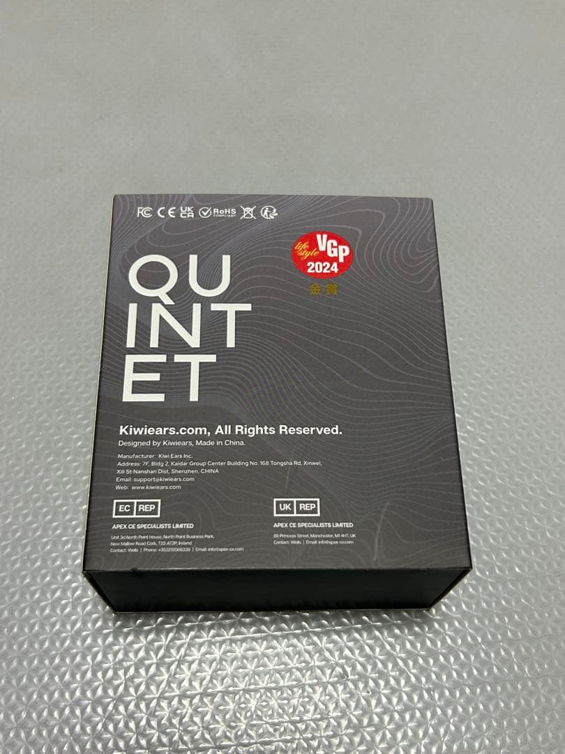 Kiwi ears QUINTET イヤフォン