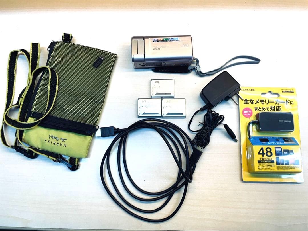 動作品 JVC Everio GZ-V570 フルハイビジョン 32GB内蔵