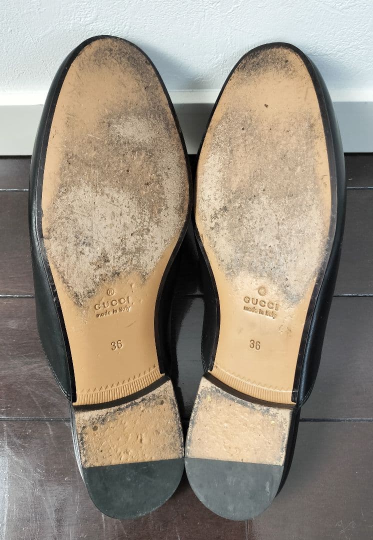 GUCCI プリンスタウン ホースビットデザインサンダル