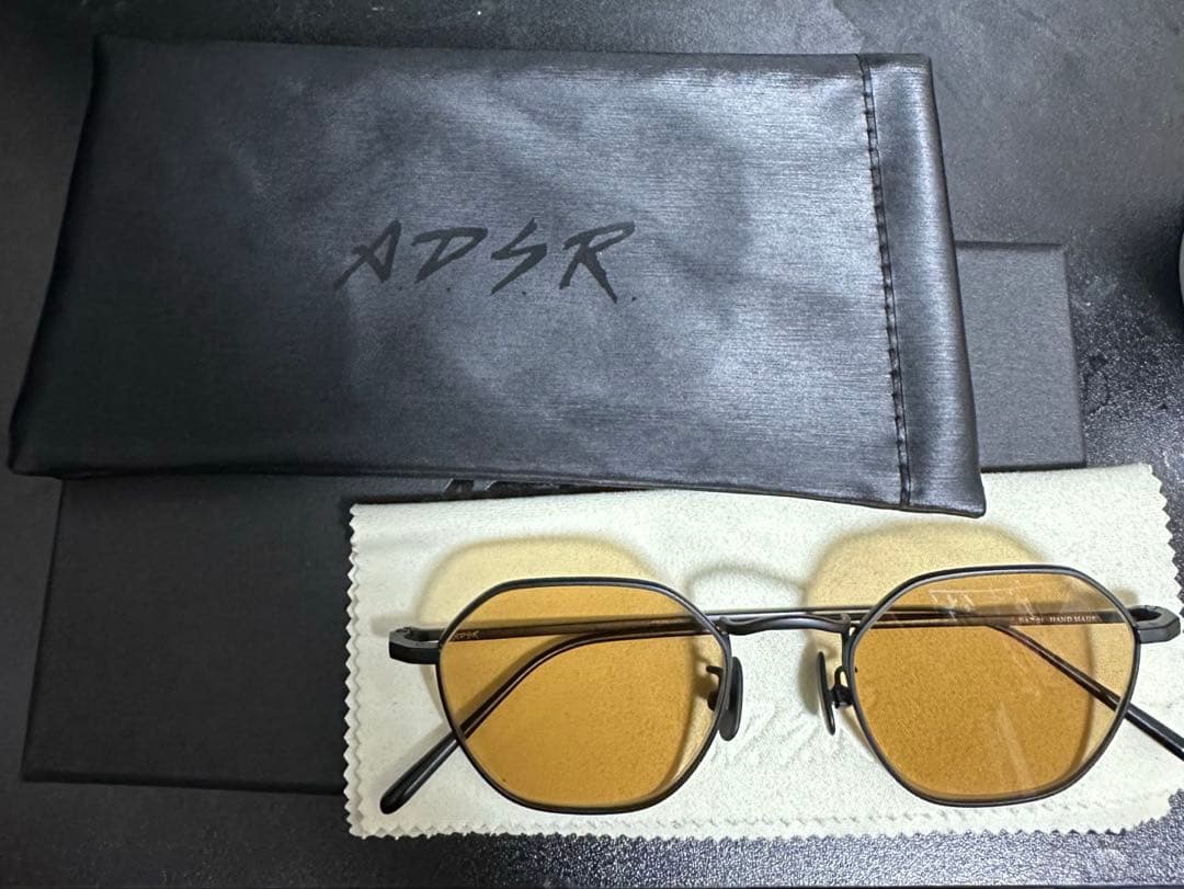 小物 A.D.S.R BAZ 01 Matt Black / Brown