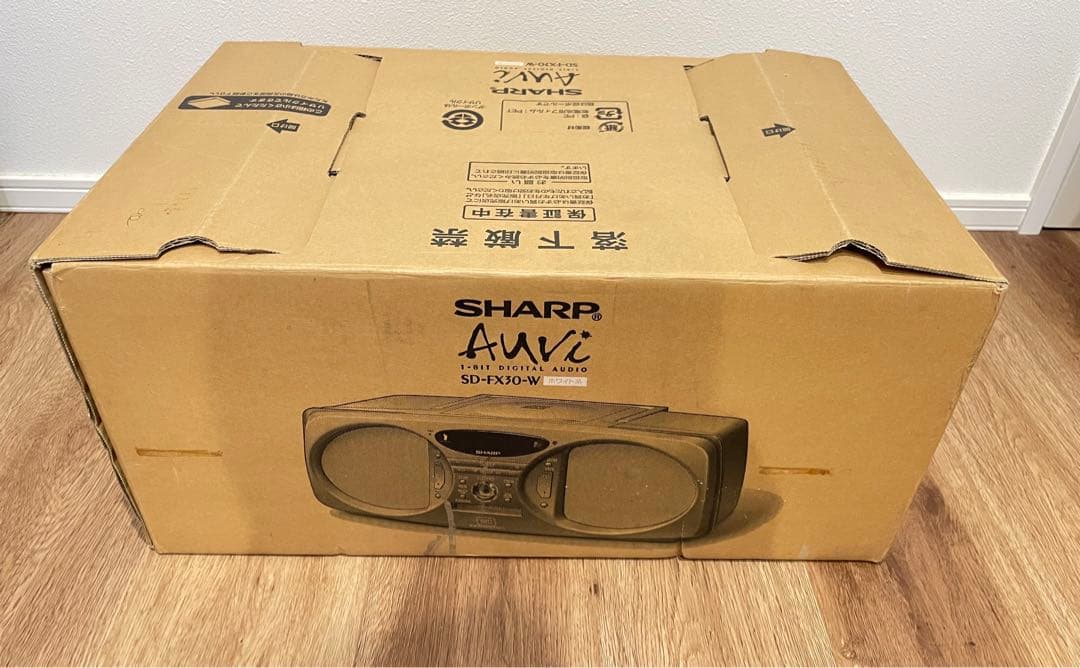 新品未使用　SHARP SD-FX30 CD・MD・カセットデッキ