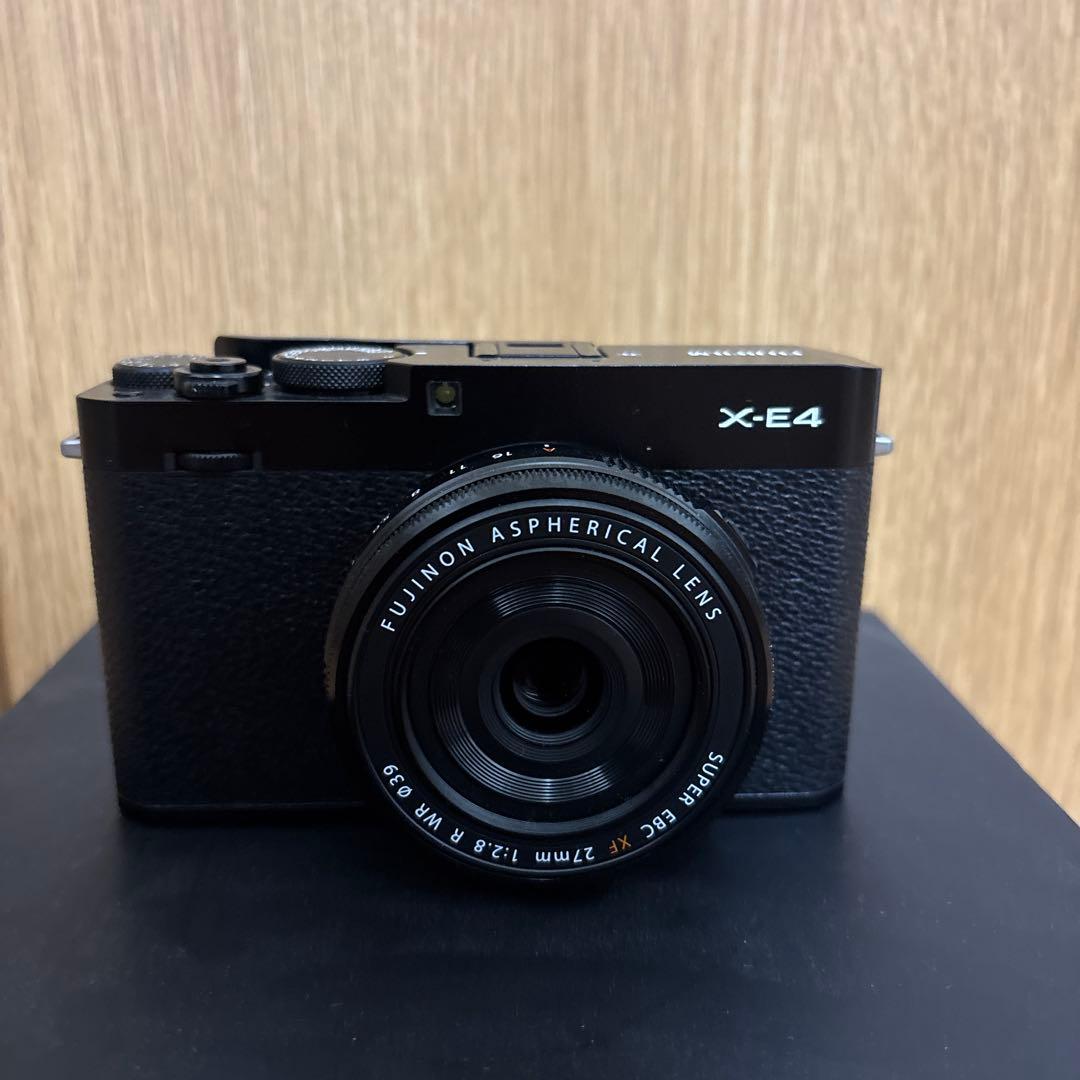 Fujifilm X-E4 ミラーレスカメラ＋XF27mmF2.8 R WR