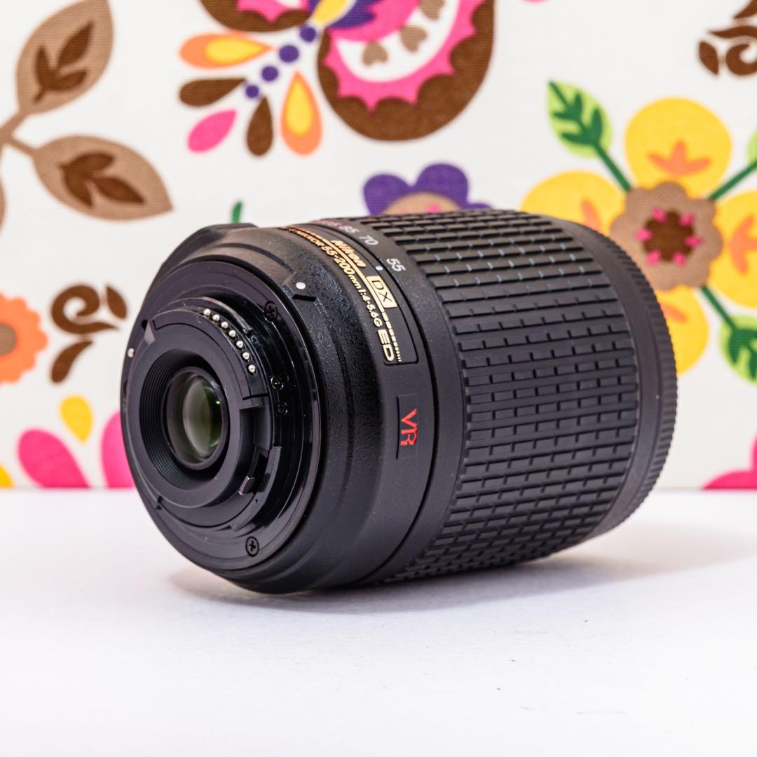 ⭐️Nikon ニコン AF-S 55-200mm⭐️望遠レンズ⭐️ 手ブレ補正⭐️