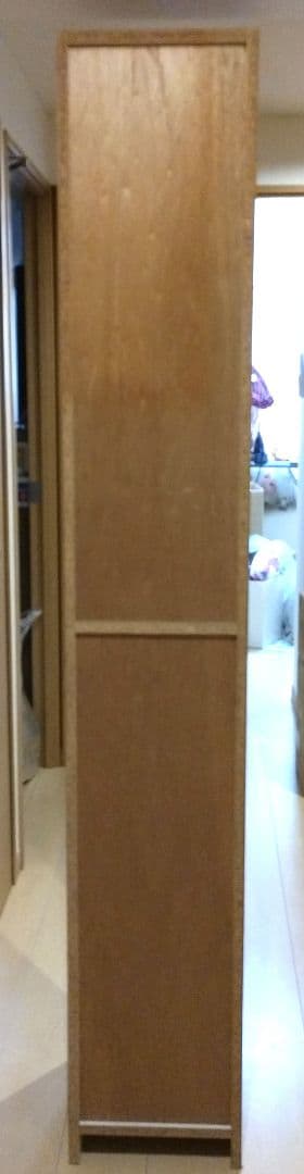 シューズボックス 下駄箱 扉付き ミラー付き 幅29cm 木製　ホワイト