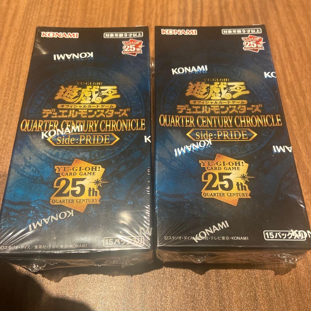 ひろさん専用　遊戯王 QUARTER Side:PRIDE シュリンク付未開封