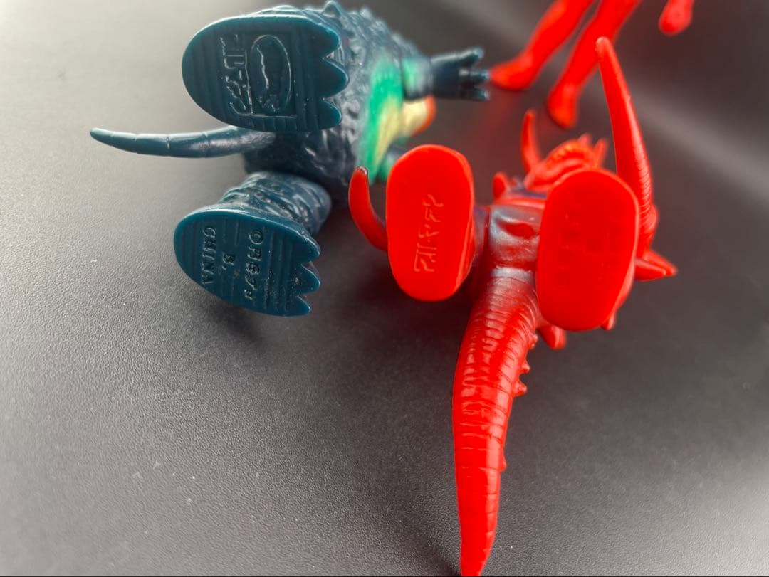 【中古品】まとめ売り　10点　新ブルマァク魂　全長約9cm メルサン　円谷