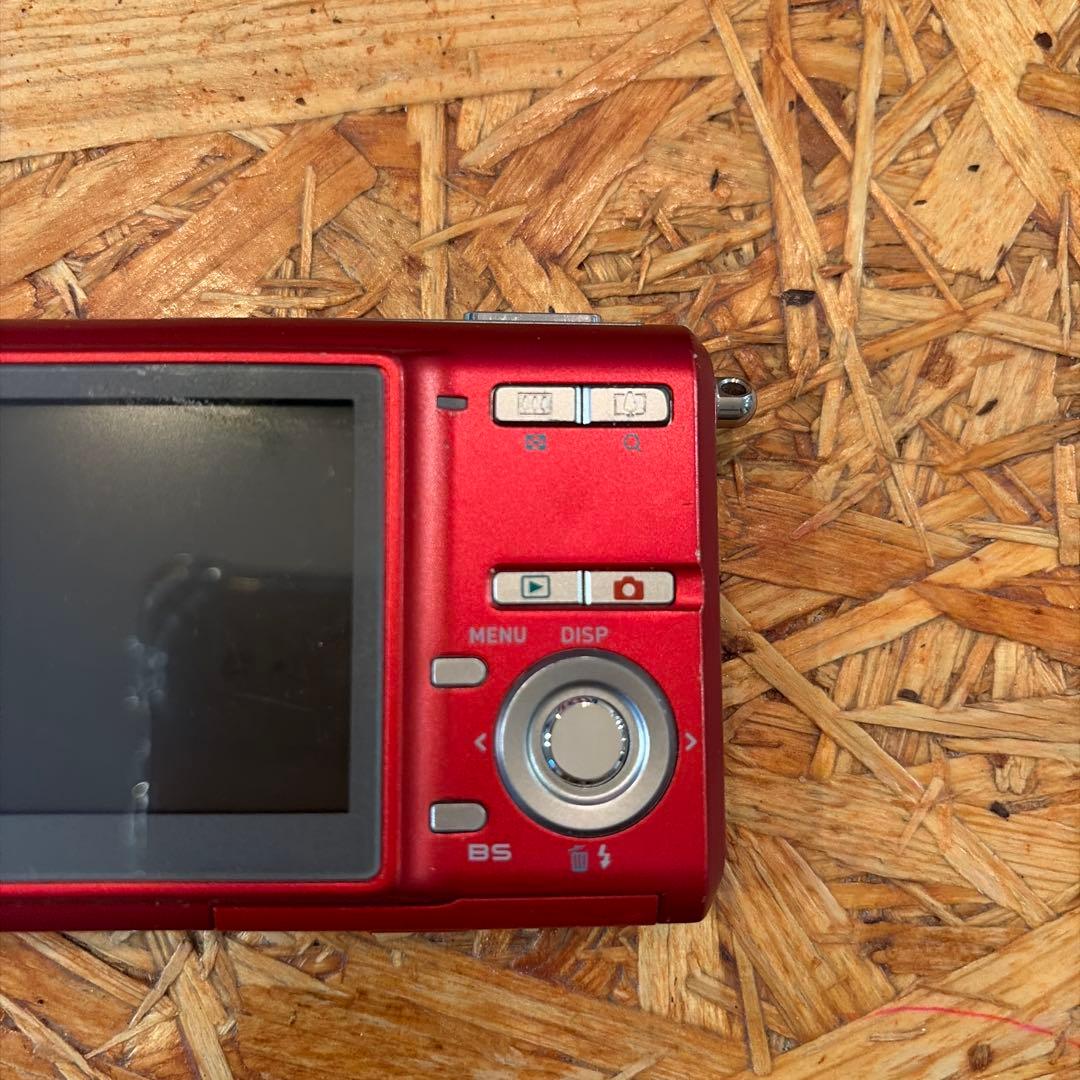 CASIO EXILIM デジタルカメラ レッド