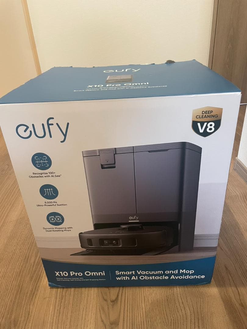 【清掃消耗品交換済】Eufy x10 pro omni