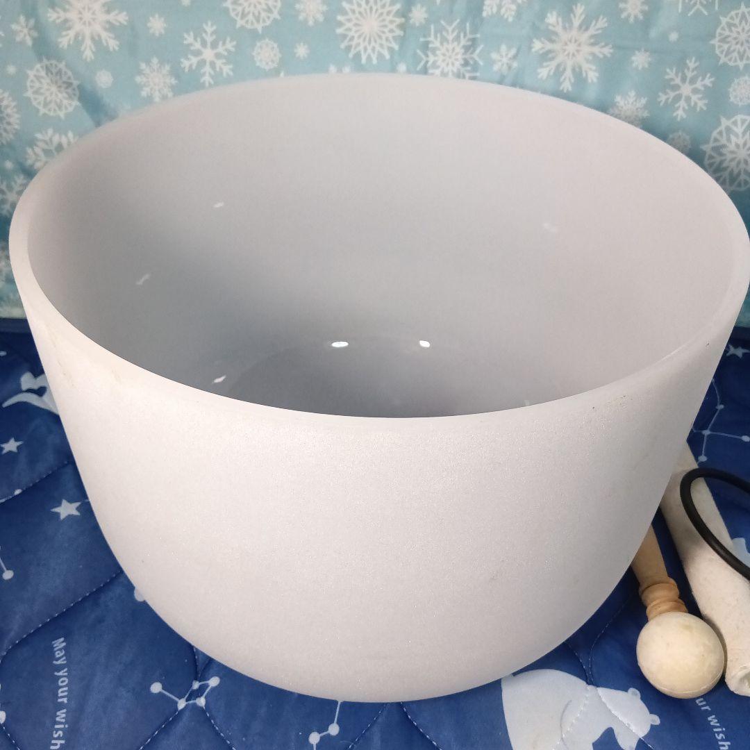 クリスタルサウンドボウル 約30cm☆ヒーリングに。
