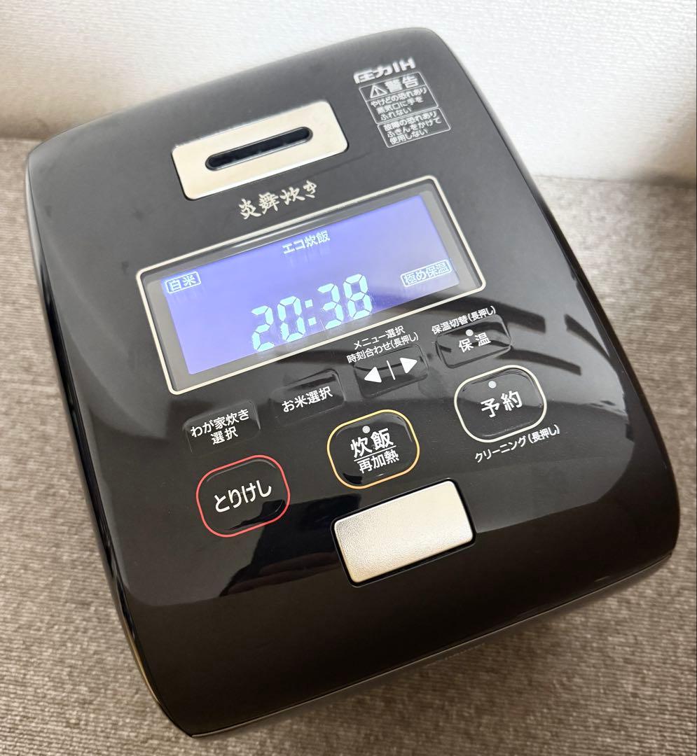 【美品】象印 炎舞炊き 圧力IH炊飯ジャーNW-KA10 動作保証